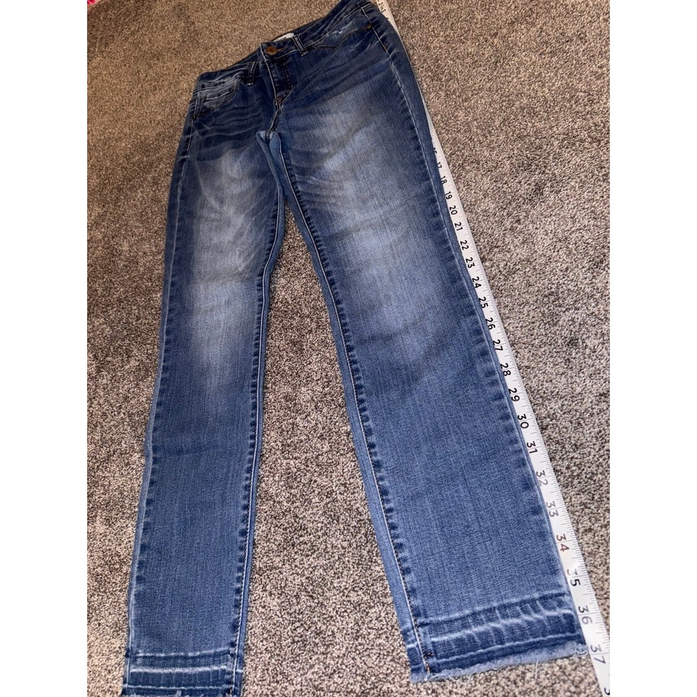 Refuge Women's Dark Blue Skinny Jeans Size 6 - Picture 5 of 7